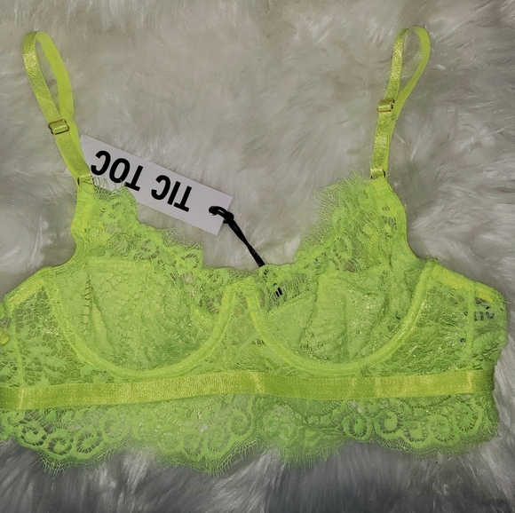 neon bralette top